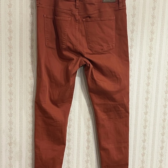 Rust Button-Fly Pants - Picture 2 of 9